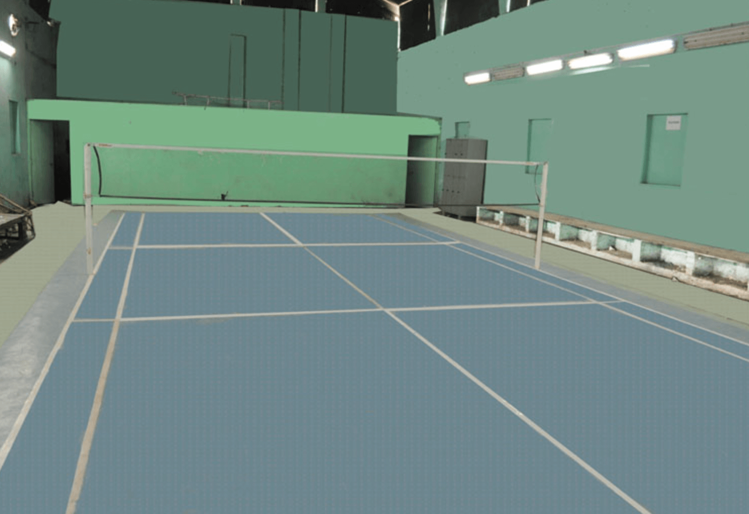 Indoor Badminton Court